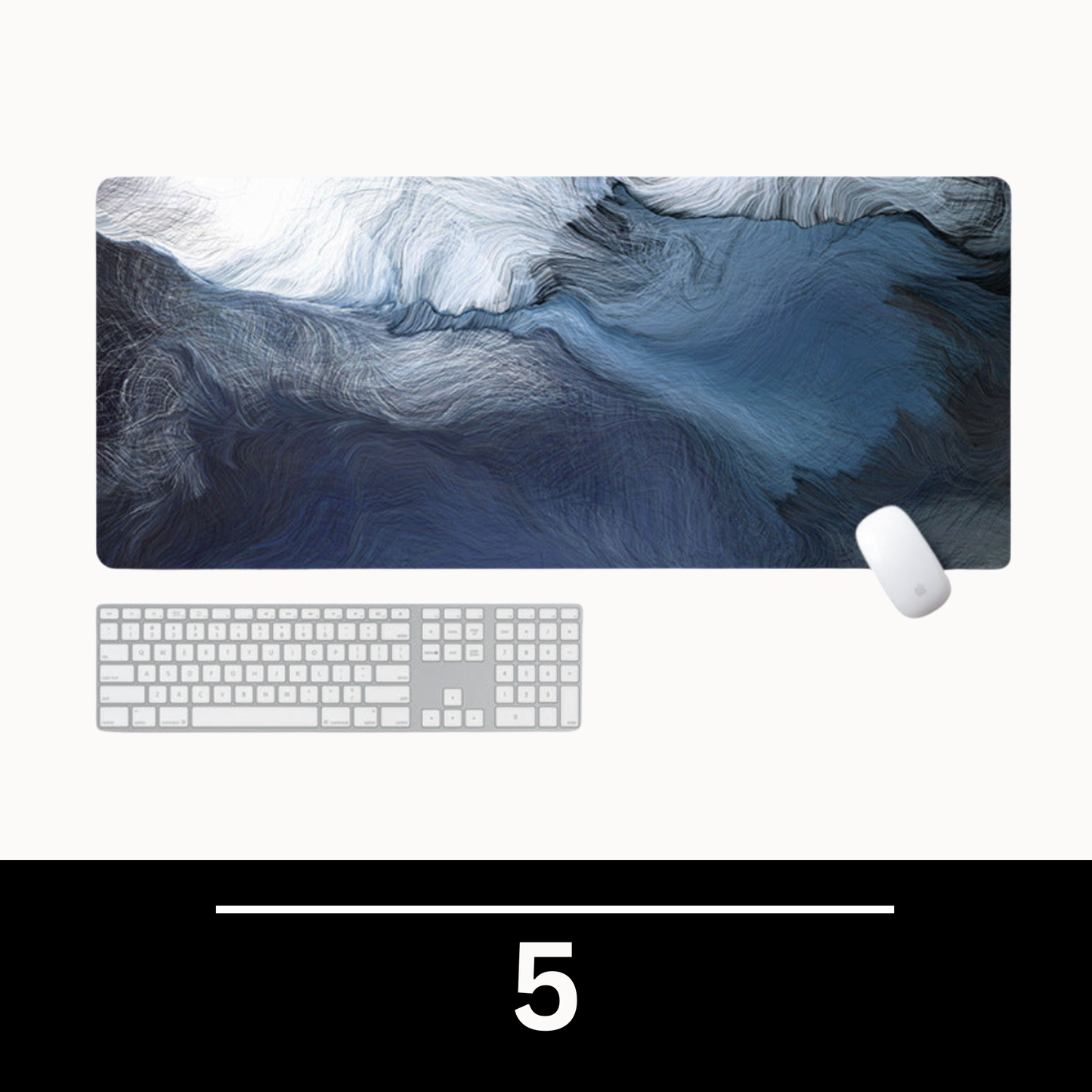 Artistic Mouse & Keyboard Pad
