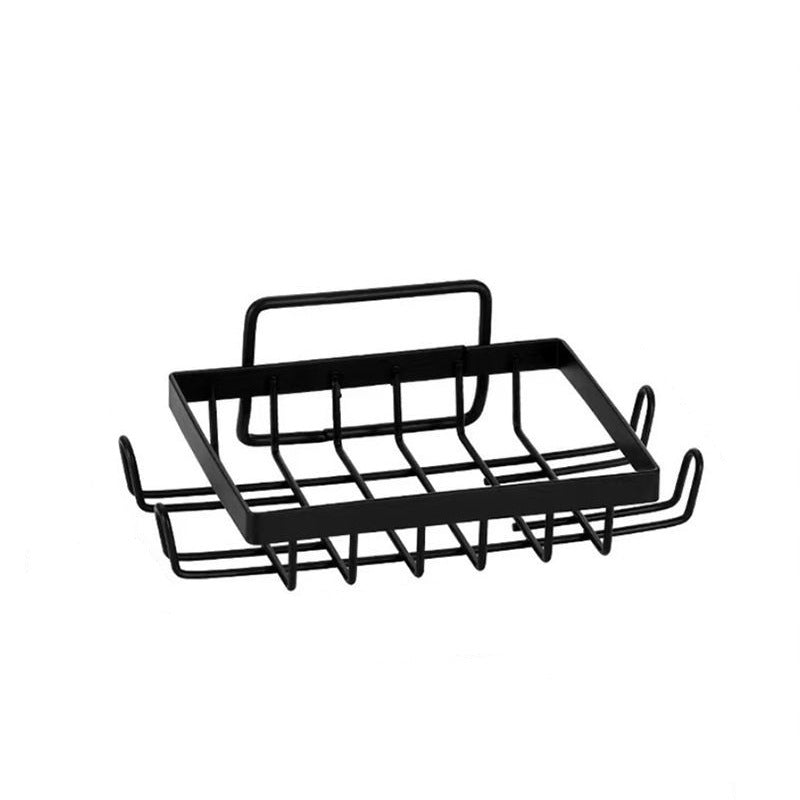 Wall-Mounted Bathroom Organizer Rack