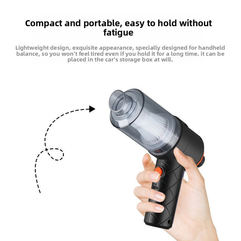 Cordless Mini Vacuum & Blower – 3500Pa Desk & Car Cleaner
