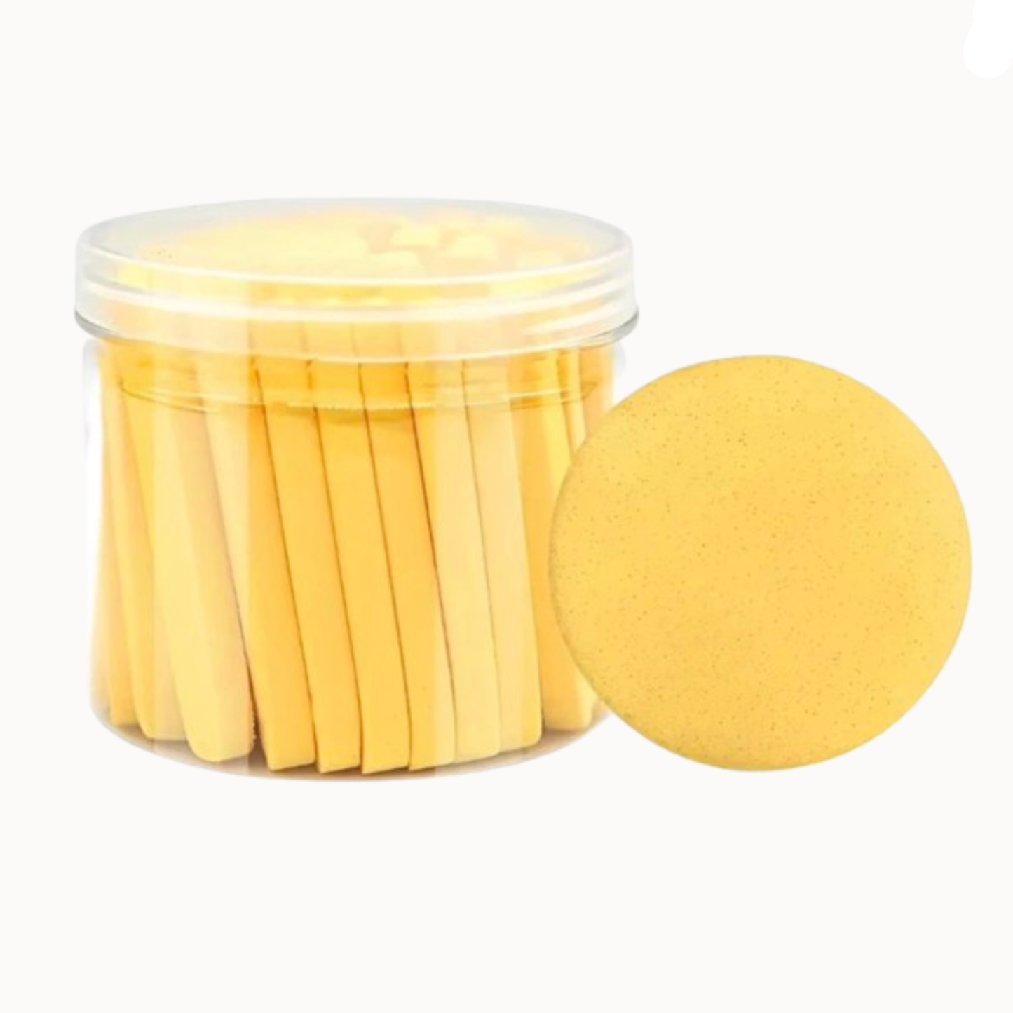 Compressed Facial Cleansing Sponge Set, 36 Pack with Storage Box
