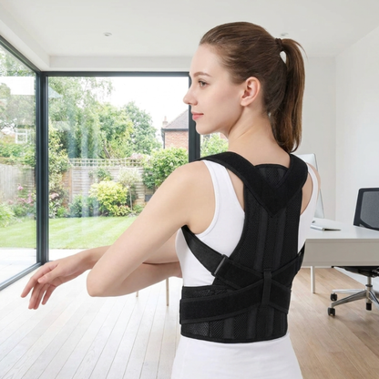 Full Back Posture Corrector and Spinal Support Brace
