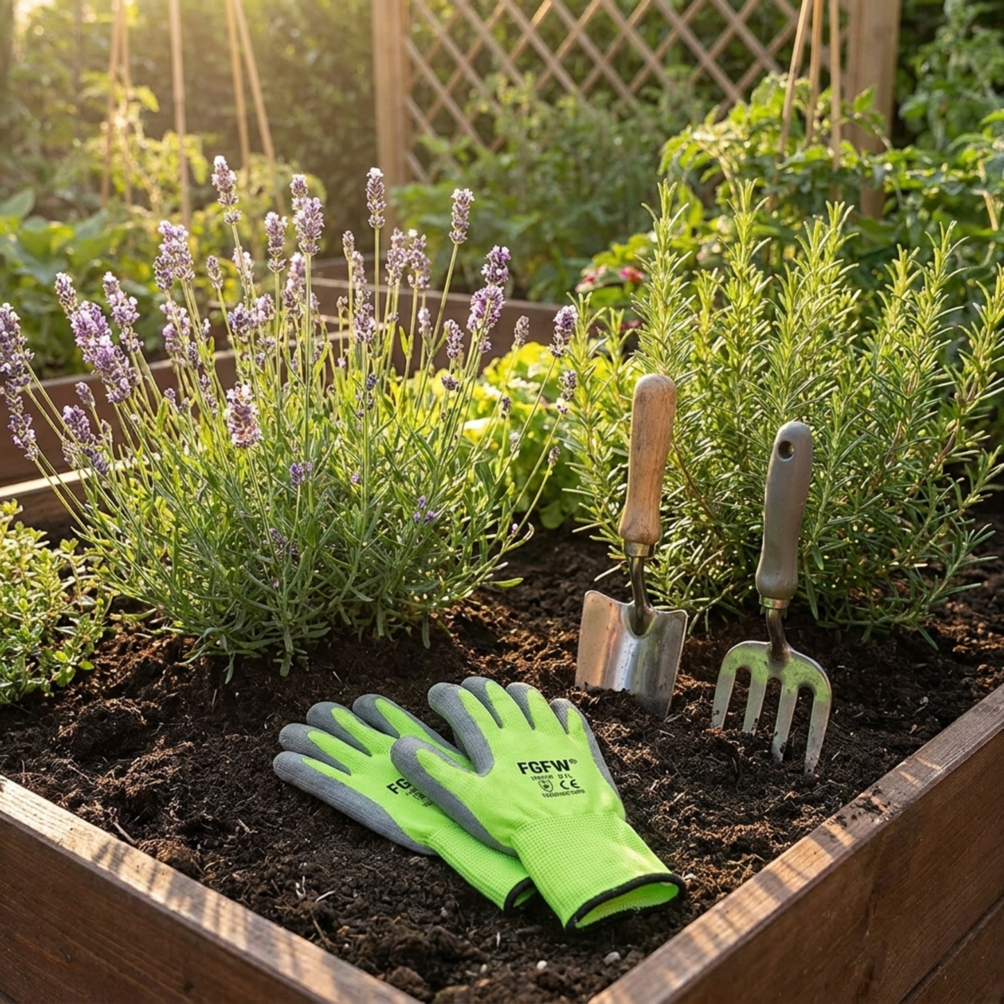 Lightweight Safety Gloves 10 Pack | S/M/L/XL