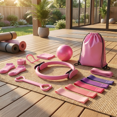 13-Piece Yoga & Pilates Set