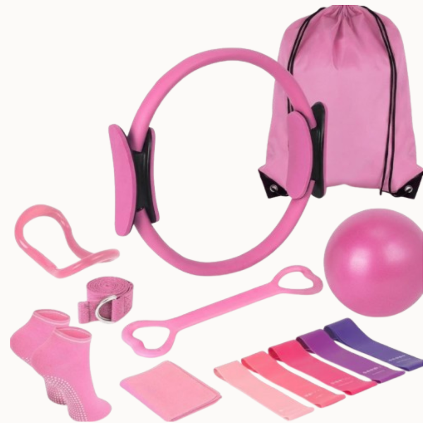 13-Piece Yoga & Pilates Set
