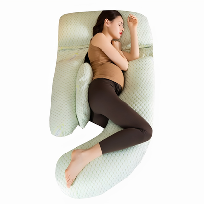 G-Shaped Maternity Pillow – Full Body Pregnancy Support