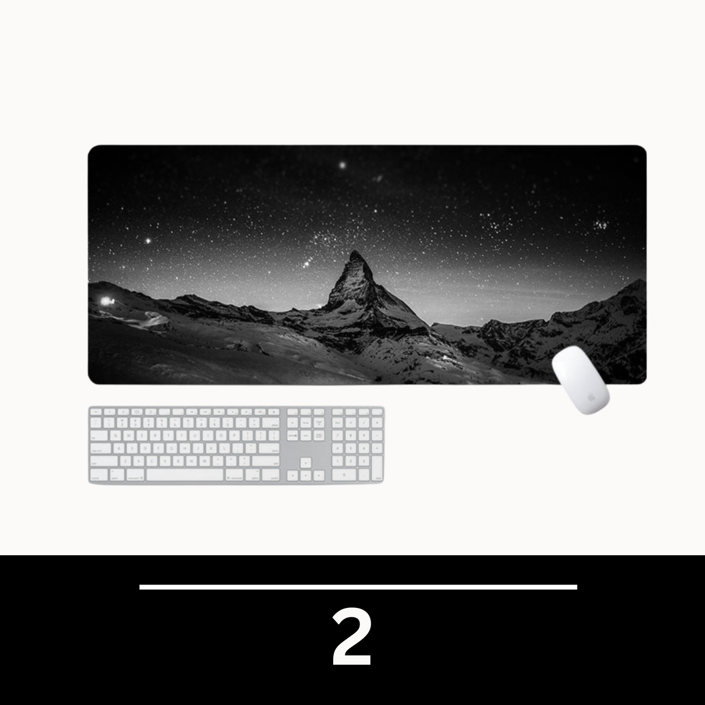 Artistic Mouse & Keyboard Pad