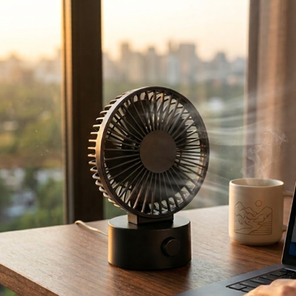 Silent USB Desktop Mini Fan