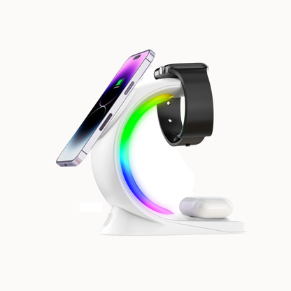 3 in 1 Wireless Charger and Ambient Light