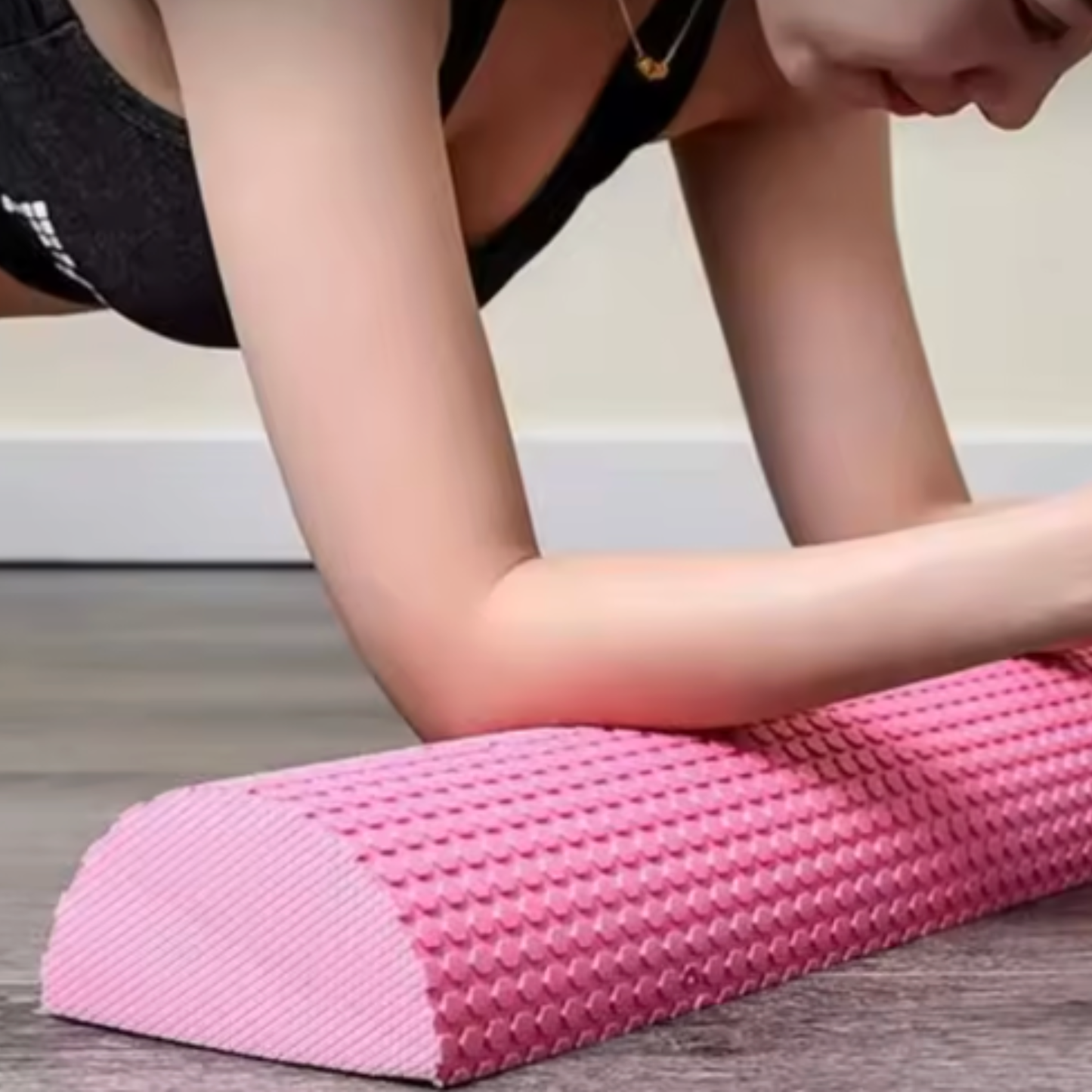 Solid Semicircular Foam Roller 30cm x 7.5cm
