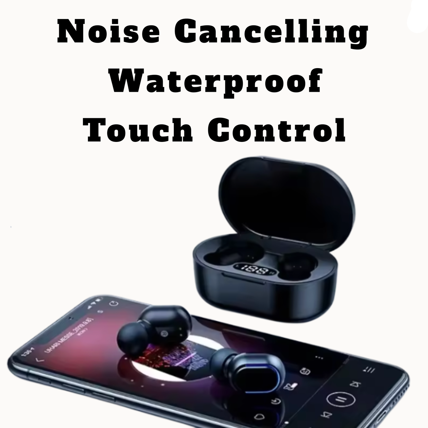Noise Cancelling Bluetooth Earbuds