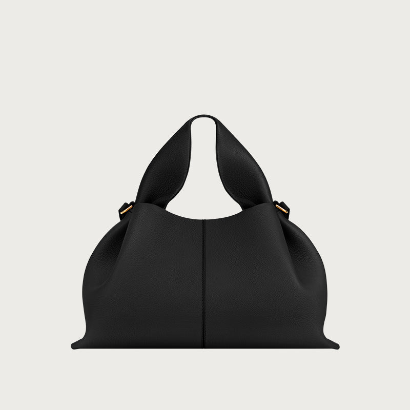 Dumpling Shoulder Bag - Genuine Leather
