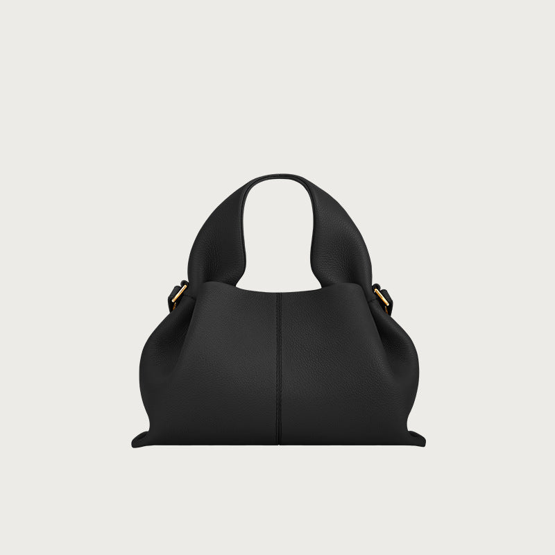 Dumpling Shoulder Bag - Genuine Leather