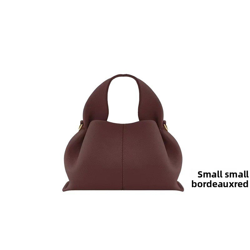 Dumpling Shoulder Bag - Genuine Leather