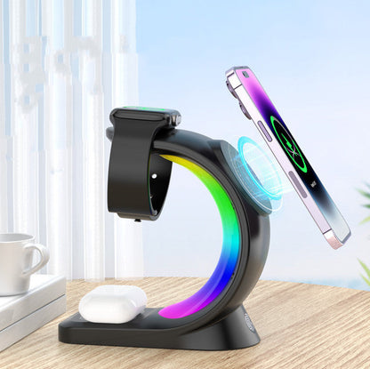 3 in 1 Wireless Charger and Ambient Light