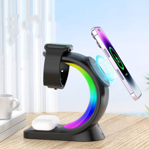 3 in 1 Wireless Charger and Ambient Light