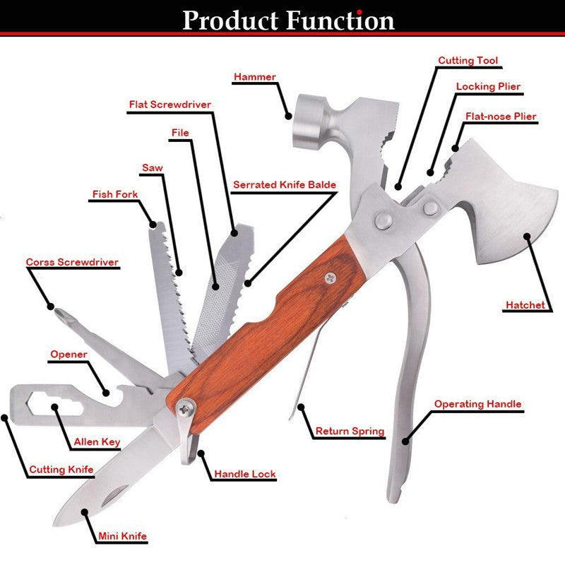 Multi-Purpose Outdoor Tool