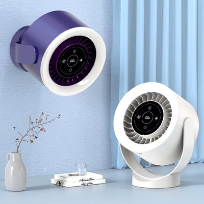 USB Desktop Fan - With Wall Mount