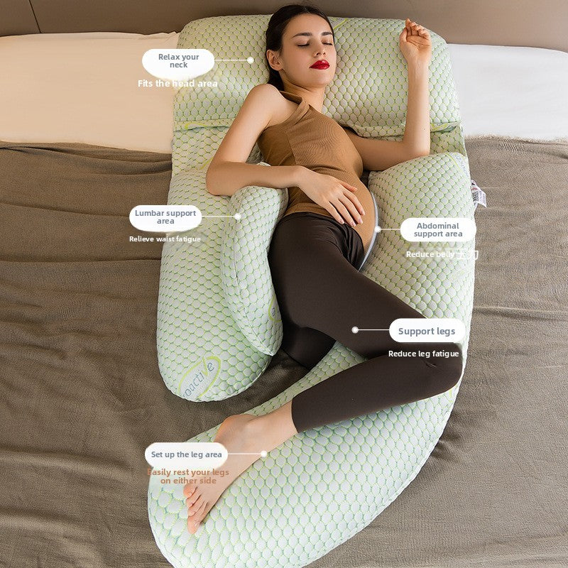 G-Shaped Maternity Pillow – Full Body Pregnancy Support