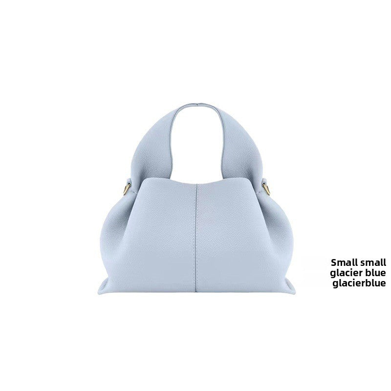 Dumpling Shoulder Bag - Genuine Leather