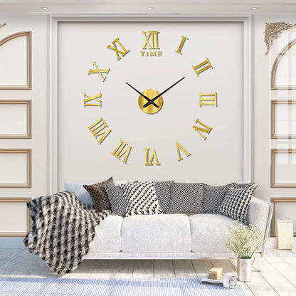 Scandinavian Acrylic Wall Clock – Silent Movement