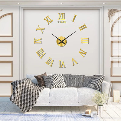Scandinavian Acrylic Wall Clock – Silent Movement