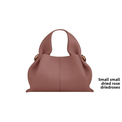 Dumpling Shoulder Bag - Genuine Leather