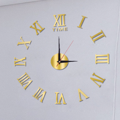 Scandinavian Acrylic Wall Clock – Silent Movement