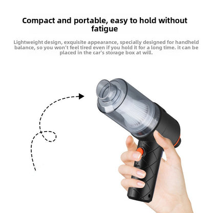 Cordless Mini Vacuum & Blower – 3500Pa Desk & Car Cleaner