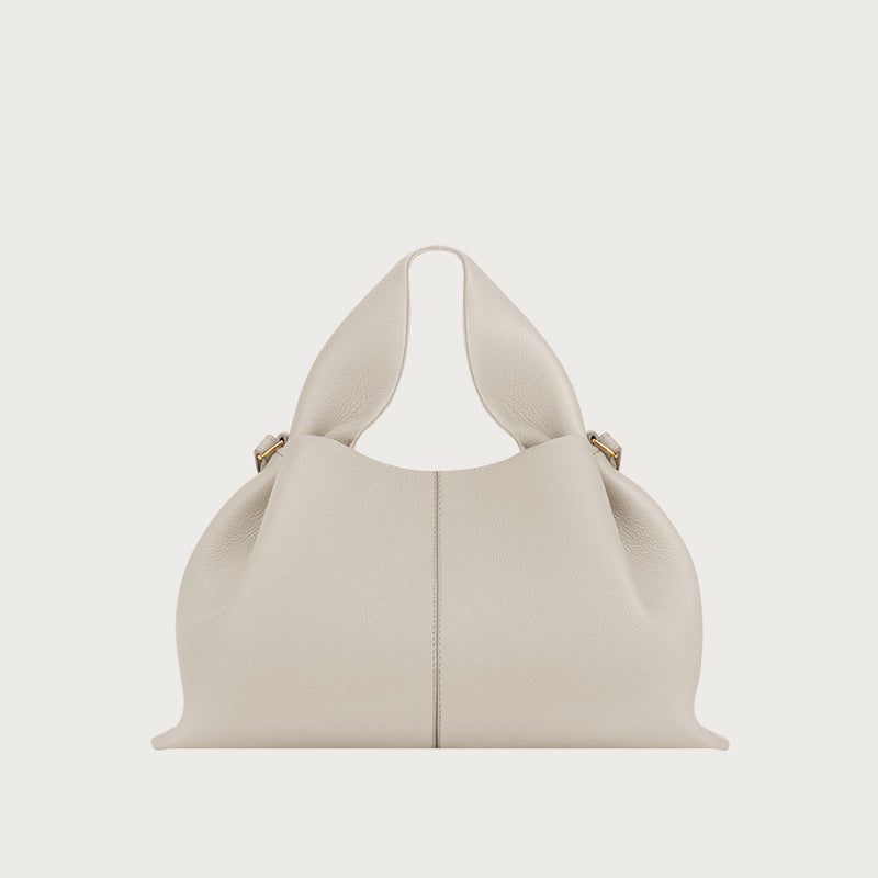Dumpling Shoulder Bag - Genuine Leather