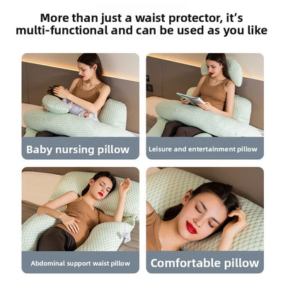 G-Shaped Maternity Pillow – Full Body Pregnancy Support