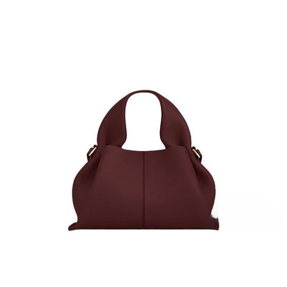 Dumpling Shoulder Bag - Genuine Leather