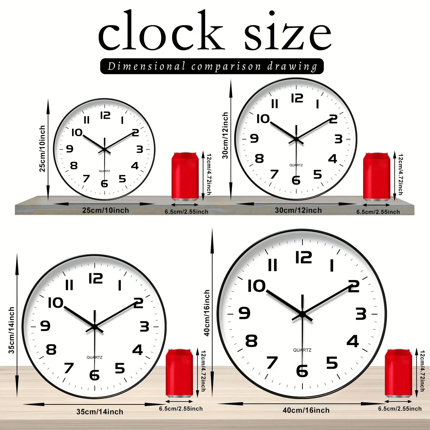 Steampunk Moving Gear Wall Clock – Silent Quartz Analog Clock for Living Room & Home Decor, 8–12 Inch