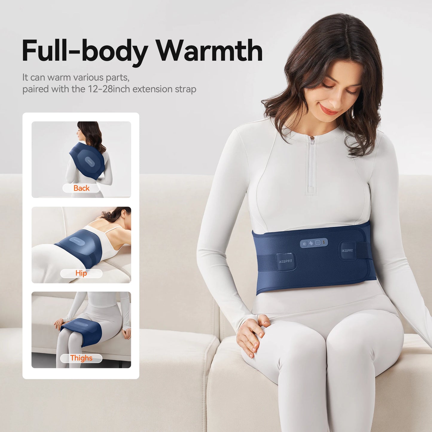 Heated Waist Massager Belt