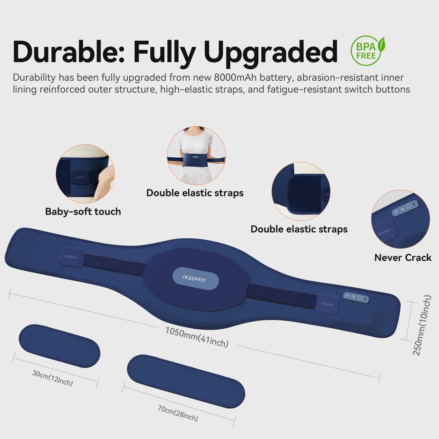 Heated Waist Massager Belt