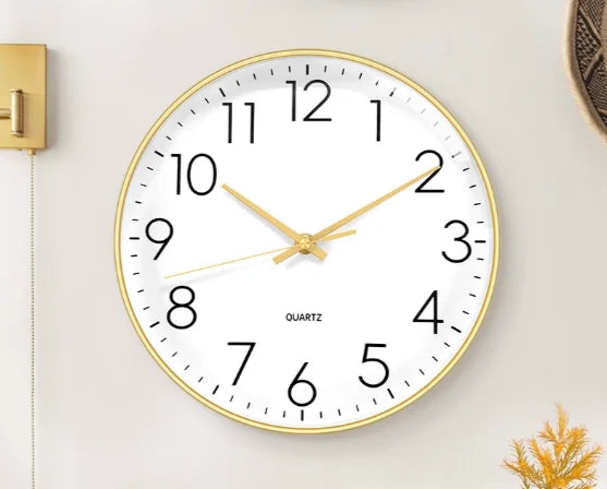 Steampunk Moving Gear Wall Clock – Silent Quartz Analog Clock for Living Room & Home Decor, 8–12 Inch