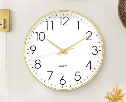 Steampunk Moving Gear Wall Clock – Silent Quartz Analog Clock for Living Room & Home Decor, 8–12 Inch