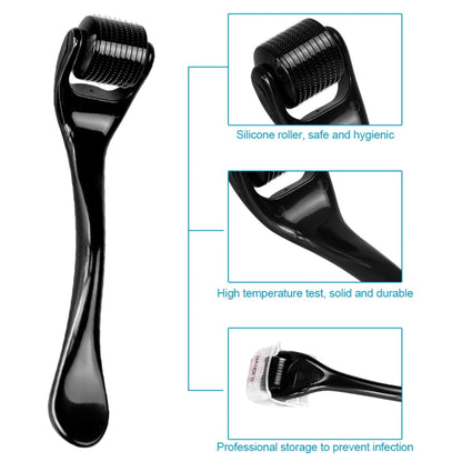 Titanium Derma Roller, 540 Microneedles for Face and Scalp