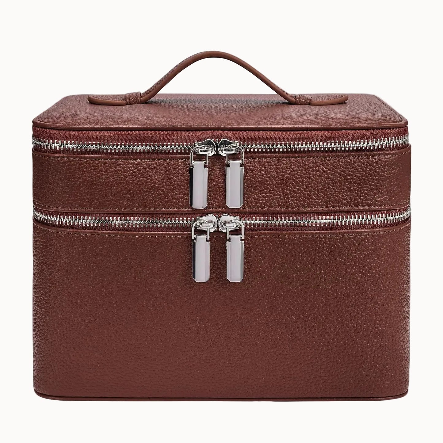 Double-Layer PU Makeup & Cosmetic Bag