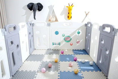 EVA Foam Interlocking Floor Mat Tiles – 30x30cm, Non-Slip