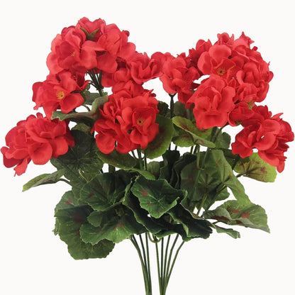 Artificial Begonia Flower Stem – Faux Floral for Home & Event Décor