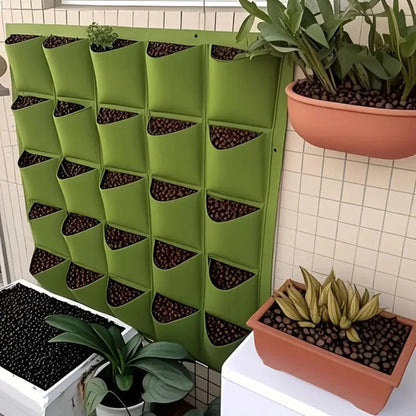 18-Pocket Vertical Garden Planter Wall Bag