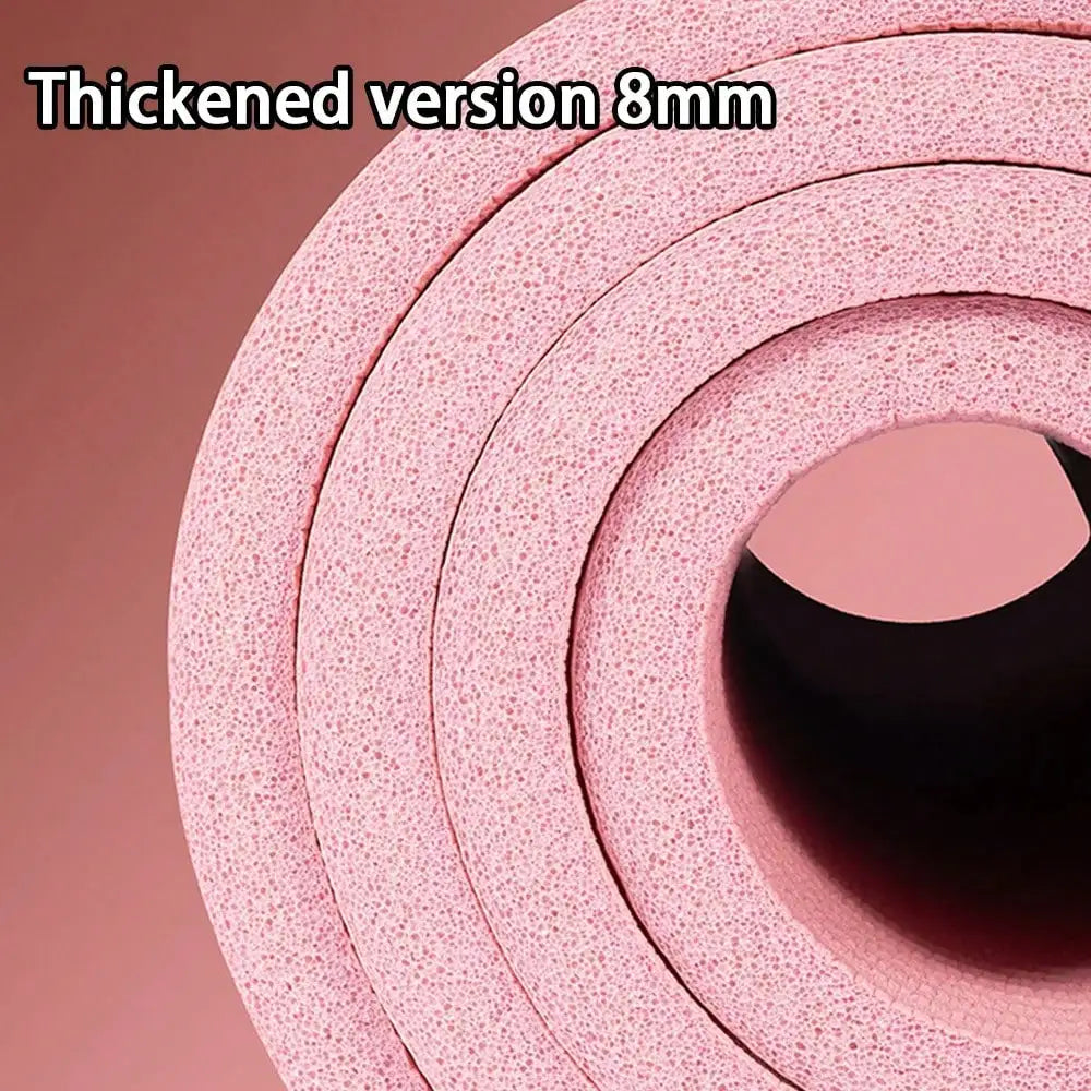 Thick Comfort Yoga Mat - Non-Slip 185x61cm – Yoga, Pilates & Home Workouts