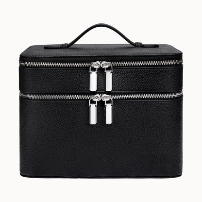 Double-Layer PU Makeup & Cosmetic Bag