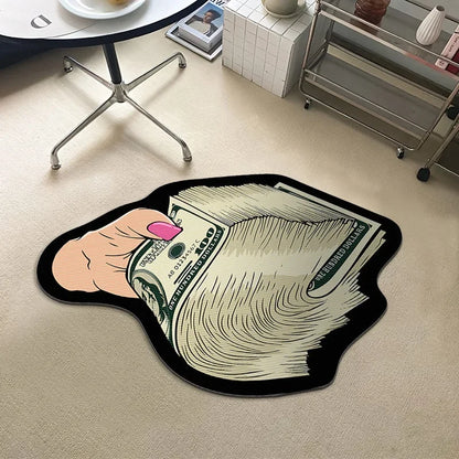 Money Stack Rug – Cash Bundle Floor Mat