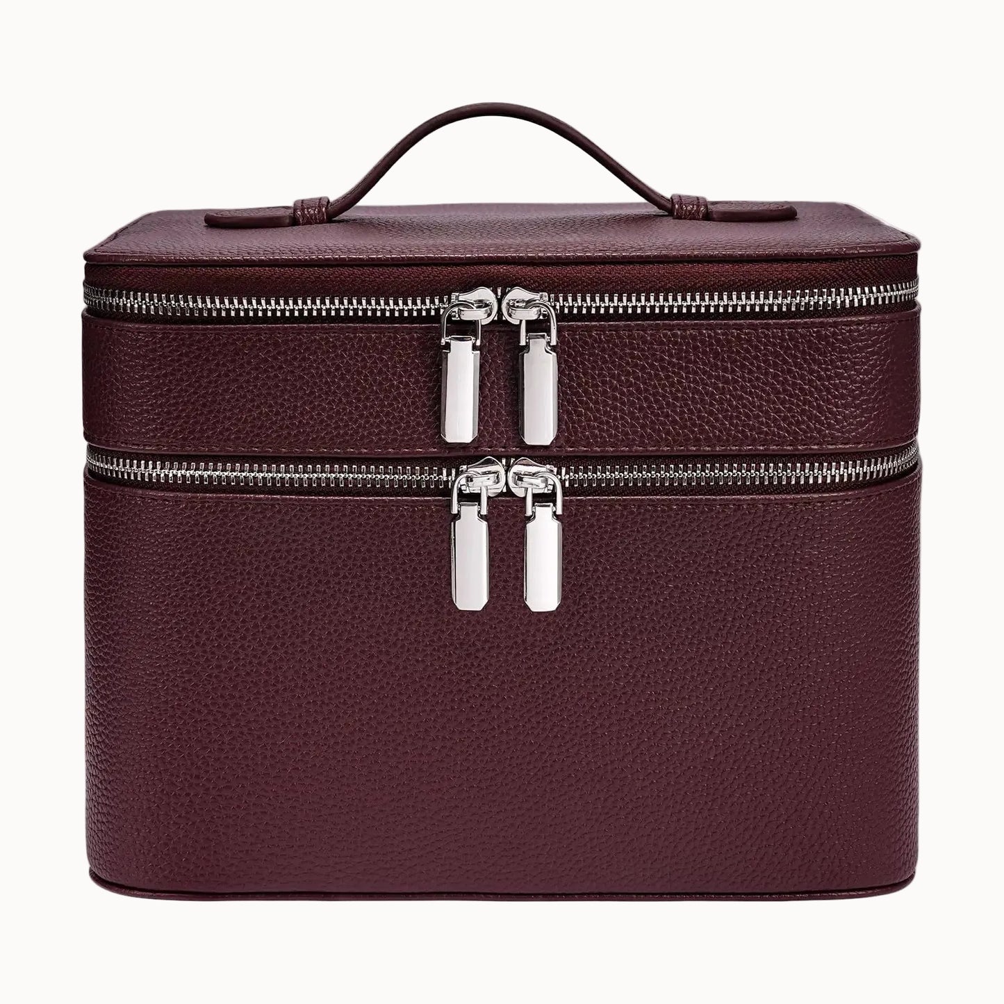 Double-Layer PU Makeup & Cosmetic Bag