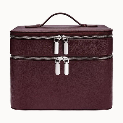 Double-Layer PU Makeup & Cosmetic Bag