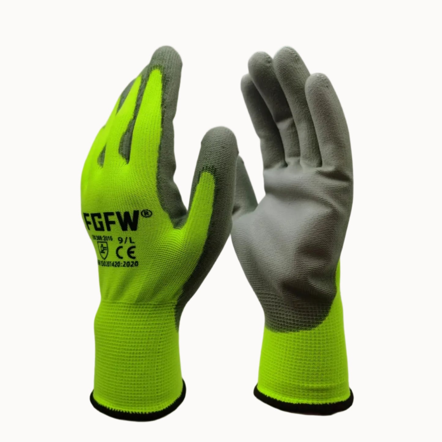 Lightweight Safety Gloves 10 Pack | S/M/L/XL