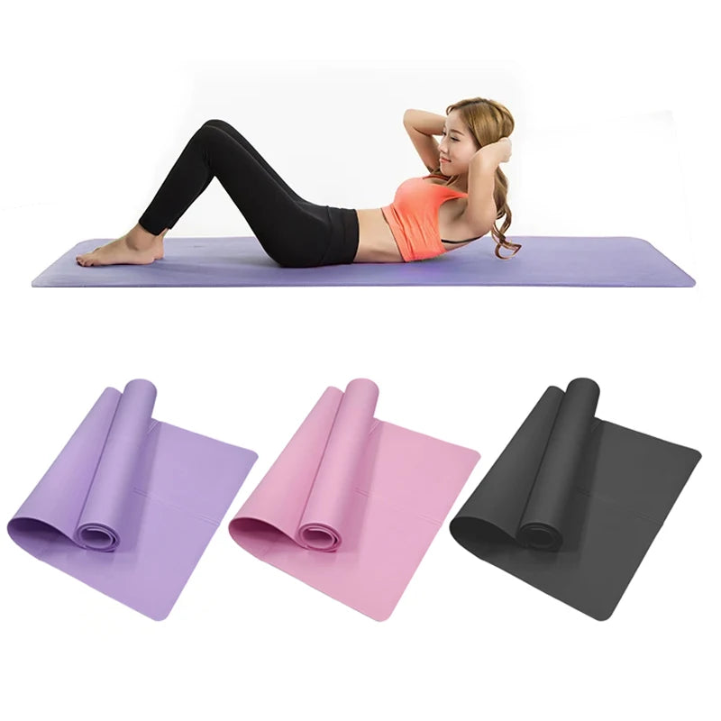 EVA Yoga Mat 4mm – Non-Slip Lightweight Exercise Mat for Yoga, Pilates & Gym Workouts, 173×61cm