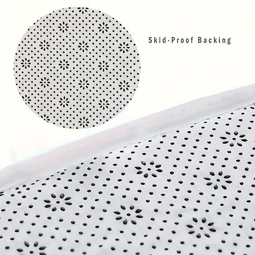 Curved Non-Slip Bathroom Runner Mat – Absorbent, Dirt-Resistant, 400x1000mm