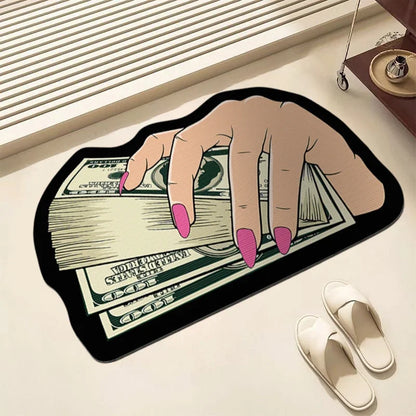 Money Stack Rug – Cash Bundle Floor Mat